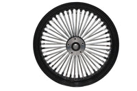 HARLEY 18インチ x 3.5インチ キングスポーク リアホイール ブラック 0- カスタム、アプリケーション用