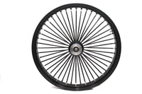 HARLEY 30 inch x 4.0 inch King Spoke Front Wheel Black Fits 0-  Custom, Application