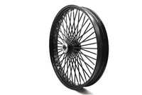HARLEY 30 inch x 4.0 inch King Spoke Front Wheel Black Fits 0-  Custom, Application