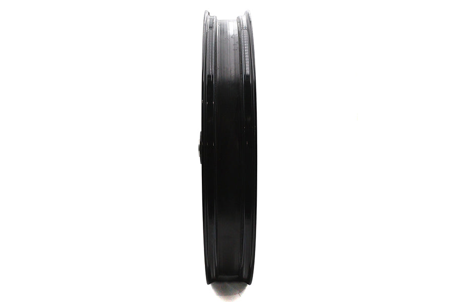 HARLEY 30 inch x 4.0 inch King Spoke Front Wheel Black Fits 0-  Custom, Application