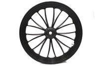 HARLEY 21 inch x 3.5 inch Manhattan Front Wheel Black Cut Fits 0-  Custom, Application