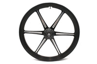 HARLEY 21 inch x 2.15 inch Revolver Front Wheel Black Cut Fits 0-  Custom, Application