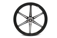 HARLEY 21 inch x 2.15 inch Revolver Front Wheel Black Cut Fits 0-  Custom, Application