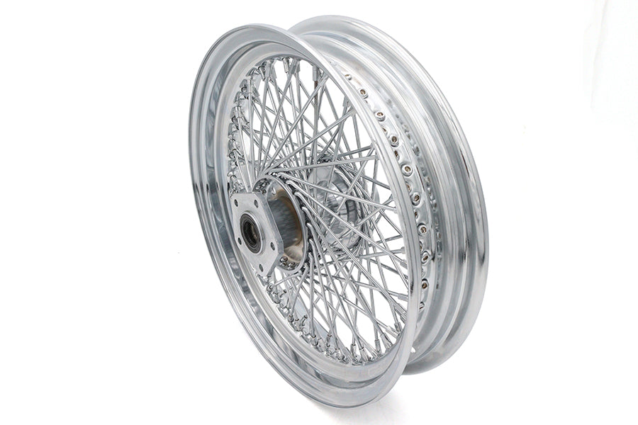 HARLEY 16 inch x 3.0 inch Ultima Front Spoke Wheel Chrome Fits 1984-1999 FXST, Except FXSTS 1984-199