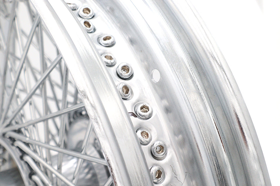 HARLEY 16 inch x 3.0 inch Ultima Front Spoke Wheel Chrome Fits 1984-1999 FXST, Except FXSTS 1984-199