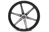 HARLEY 21 inch x 2.15 inch Revolver Front Wheel Black Cut Fits 0-  Custom, Application