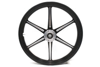 HARLEY 21 inch x 2.15 inch Revolver Front Wheel Black Cut Fits 0-  Custom, Application