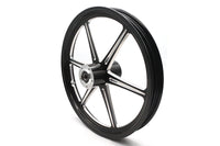 HARLEY 21 inch x 2.15 inch Revolver Front Wheel Black Cut Fits 0-  Custom, Application