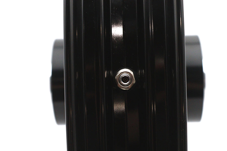 HARLEY 21 inch x 2.15 inch Revolver Front Wheel Black Cut Fits 0-  Custom, Application