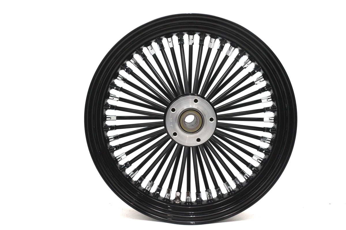 HARLEY 16 inch x 3.5 inch King Spoke Rear Wheel Black Fits