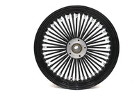 HARLEY 16 inch x 3.5 inch King Spoke Rear Wheel Black Fits