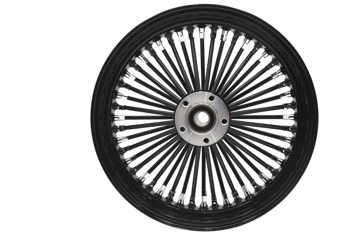 HARLEY 16 inch x 3.5 inch King Spoke Rear Wheel Black Fits