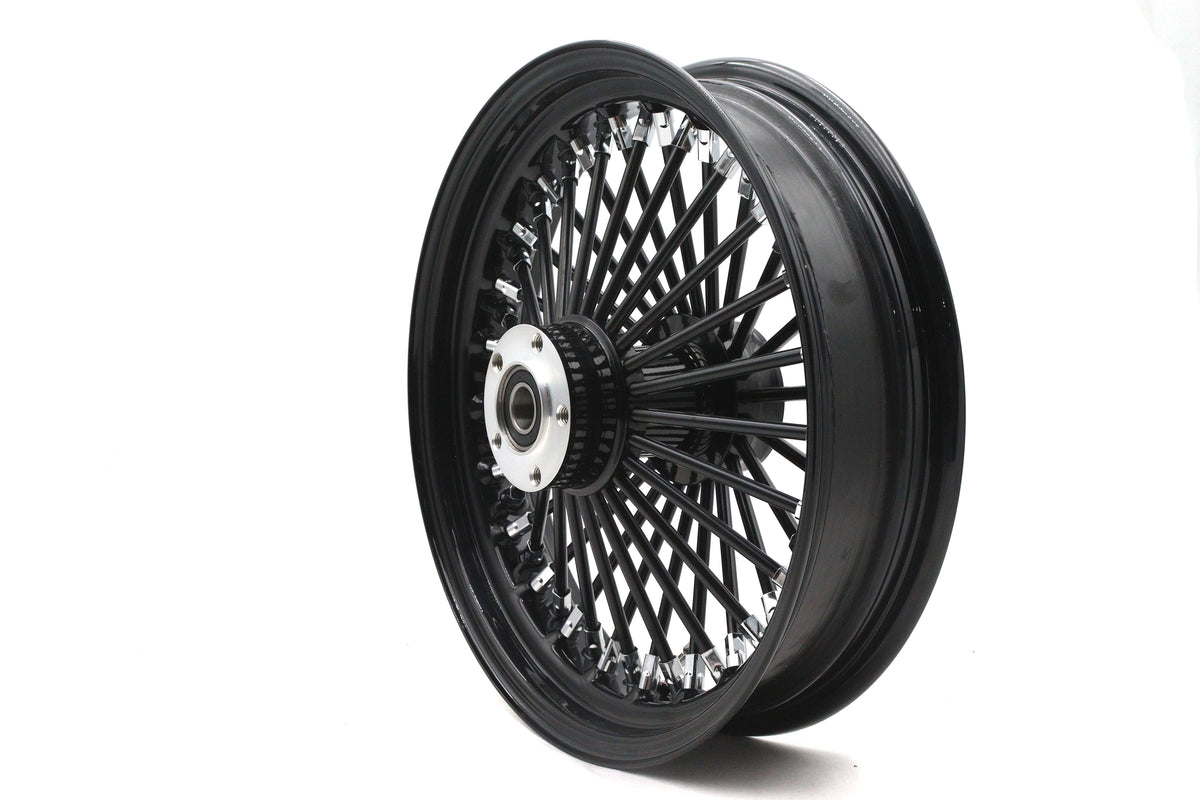 HARLEY 16 inch x 3.5 inch King Spoke Rear Wheel Black Fits