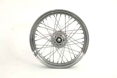 HARLEY 19 inch x 2.5 inch Replica Front Spoke Wheel fits 2004-2005 FXD,