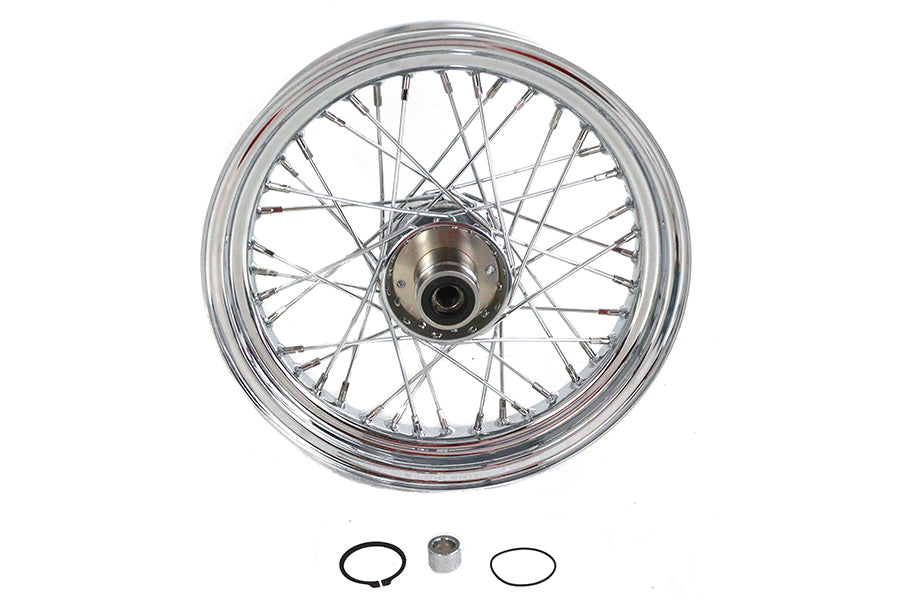 HARLEY 16 inch x 3.00 inch Replica Front Spoke Wheel Fits 1997-1999 FLST,