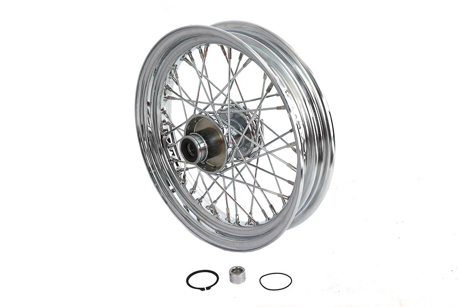 HARLEY 16 inch x 3.00 inch Replica Front Spoke Wheel Fits 1997-1999 FLST,