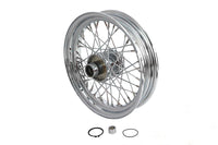 HARLEY 16 inch x 3.00 inch Replica Front Spoke Wheel Fits 1997-1999 FLST,