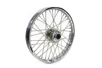 HARLEY 21 inch x 2.15 inch Replica Front Spoke Wheel fits 2006-2007 FXDWG,