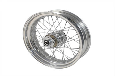 HARLEY 17 inch x 4.5 inch Rear Spoke Wheel fits 1986-1996 FXR,  1986-1996 FXRS,  1986-1996 FXST,  1986-1996 FXSTC,  1986-1996 FLST,  1991-1996 FXDG,