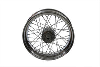 HARLEY 17 inch x 4.5 inch Replica Rear Spoke Wheel fits 1973-1984 FX,  1973-1984 FL,