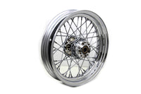 HARLEY 16 inch x 3.00 inch Front Spoke Wheel Chrome Fits 2011-2017 FLST, with ABS 2011-2017 FXST, wi