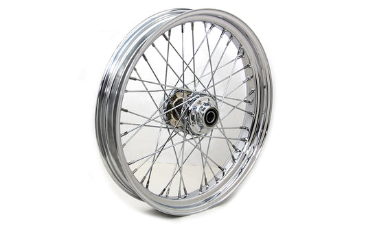 HARLEY 21 inch x 3.25 inch Front Spoke Wheel Chrome fits 2011-2017 FLST,  2011-2017 FXST,  2011-2017 FXDWG,