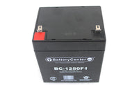 HARLEY 12 Volt 5 AH Rechargeable Sealed Battery Fits 1936-1952 EL,   1941-1964 FL,