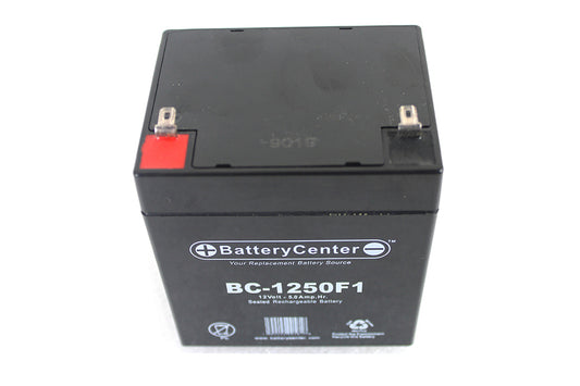 HARLEY 12 Volt 5 AH Rechargeable Sealed Battery Fits 1936-1952 EL,   1941-1964 FL,