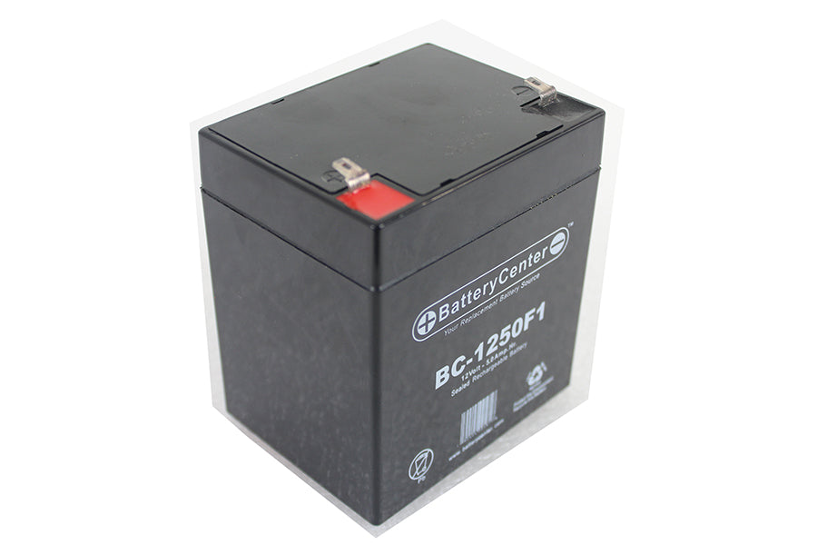 HARLEY 12 Volt 5 AH Rechargeable Sealed Battery Fits 1936-1952 EL,   1941-1964 FL,