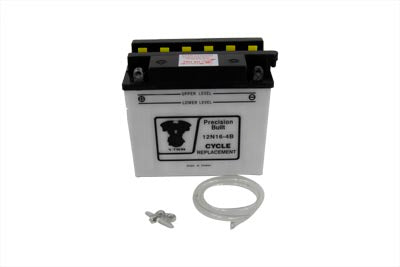 HARLEY 12 Volt 16 Amp Battery Fits 1973-1984 FXE,   1982-1994 FXR,   1982-1994 FXR,   1984-1990 FXST