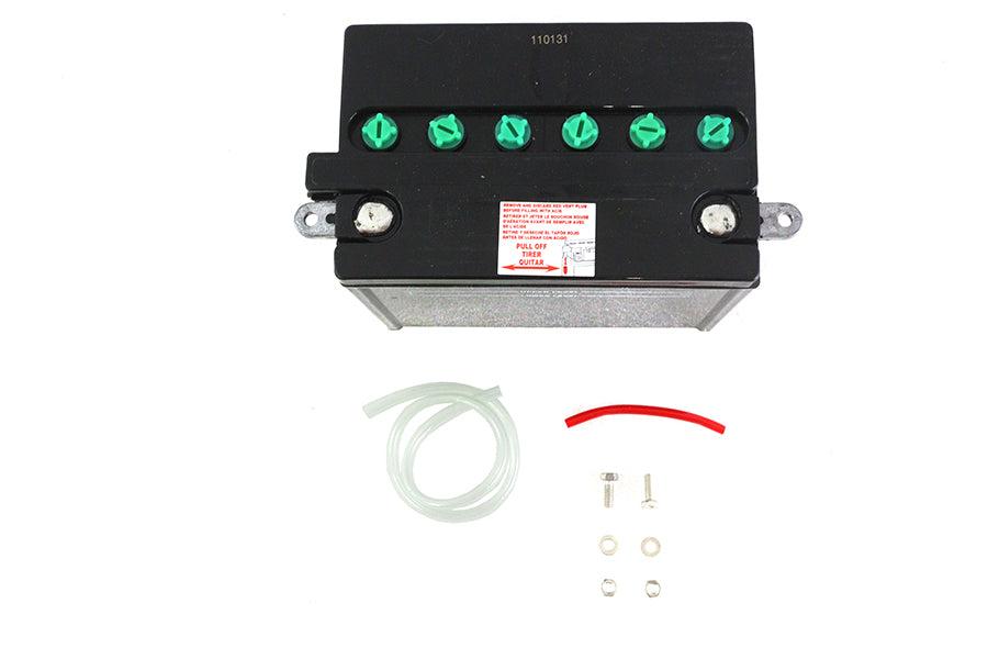 HARLEY 12 Volt H-12 Battery Dry Fits 1965-1984 FL,   1965-1984 FLH,   1967-1978 XLH,