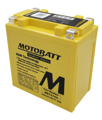 HARLEY MotoBatt 12 Volt AGM Fully Sealed Yellow Battery Fits XL 2004-UP,