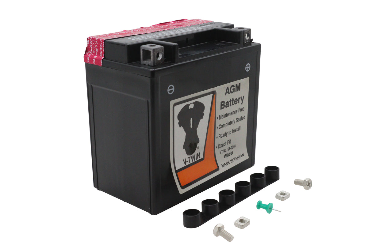HARLEY 12 Volt Dry Charged Replacement Battery Fits XL 2004-UP,