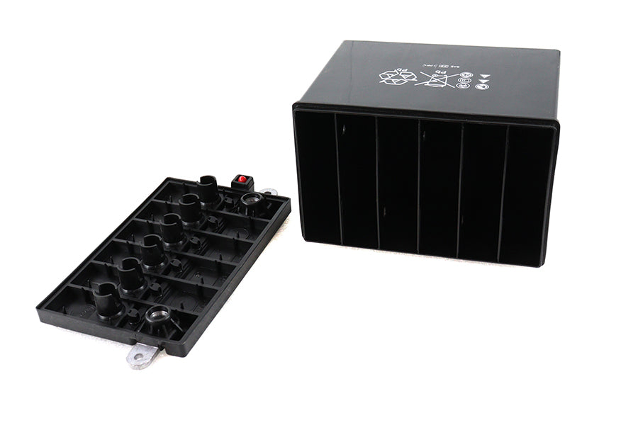 HARLEY H-12 Battery Box Kit Fits 1965-1984 FL,   1965-1984 FL,   1967-1978 XL,