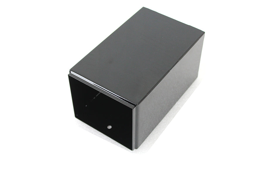 HARLEY H-2 Steel Battery Box Black Fits 0-  Custom, application for 6 or 12 Volt mini battery