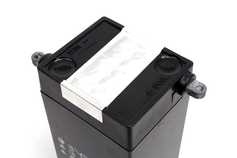 HARLEY H-2 6 Volt Battery without Vent Tube Black Fits 1929-1952 WL,   1930-1934 VL,   1936-1940 EL,