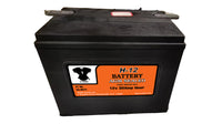 HARLEY H-12 Sealed AGM Battery Fits 1965-1984 FLH,   1965-1984 FLH,   1967-1978 XL,