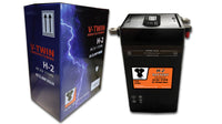 HARLEY H-2 6 Volt 22 Amp Battery with Vent Tube Fits 1937-1952 W,   1941-1964 FL,   1936-1952 EL,