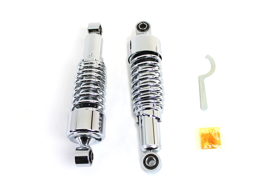 HARLEY 11 inch Dura AEE Series Shocks Chrome Fits 1985-UP FLHT,   1985-UP FLHR,   1985-UP FLHX,   19