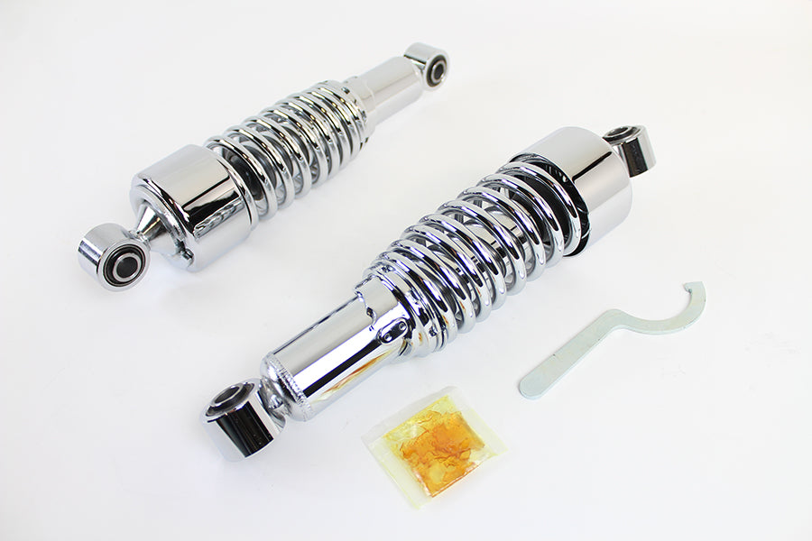 HARLEY 11 inch Dura AEE Series Shocks Chrome Fits 1985-UP FLHT,   1985-UP FLHR,   1985-UP FLHX,   19