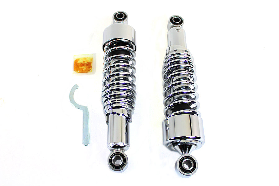 HARLEY 12 inch Dura AEE Series Shocks Chrome Fits 1985-2023 FLHT,   1985-2023 FLHR,   1985-2023 FLHX