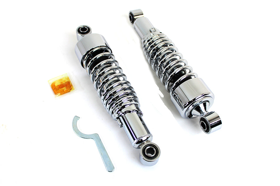 HARLEY 12 inch Dura AEE Series Shocks Chrome Fits 1985-2023 FLHT,   1985-2023 FLHR,   1985-2023 FLHX