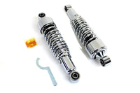 HARLEY 12 inch Dura AEE Series Shocks Chrome Fits 1985-2023 FLHT,   1985-2023 FLHR,   1985-2023 FLHX