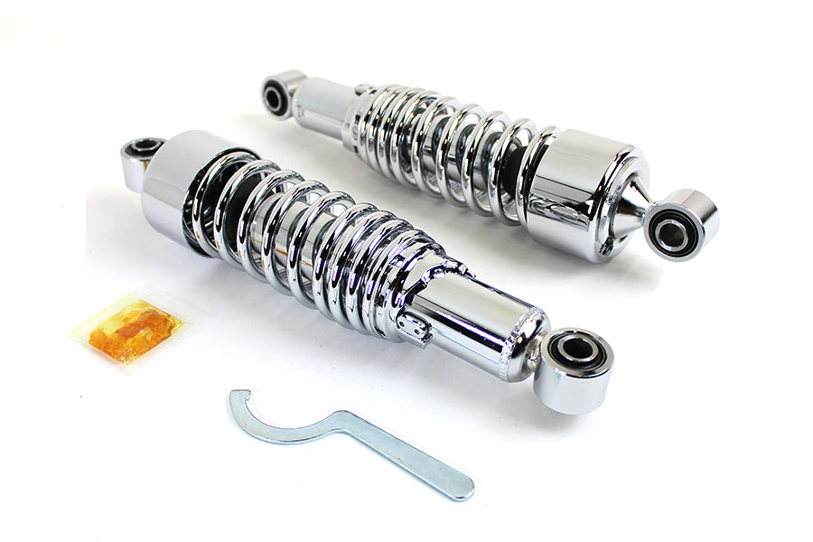 HARLEY 12 inch Dura AEE Series Shocks Chrome Fits 1985-2023 FLHT,   1985-2023 FLHR,   1985-2023 FLHX