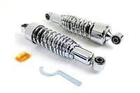 HARLEY 12 inch Dura AEE Series Shocks Chrome Fits 1985-2023 FLHT,   1985-2023 FLHR,   1985-2023 FLHX
