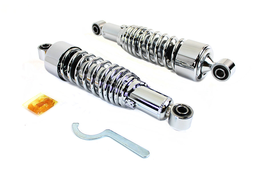 HARLEY 12 inch Dura AEE Series Shocks Chrome Fits 1985-2023 FLHT,   1985-2023 FLHR,   1985-2023 FLHX