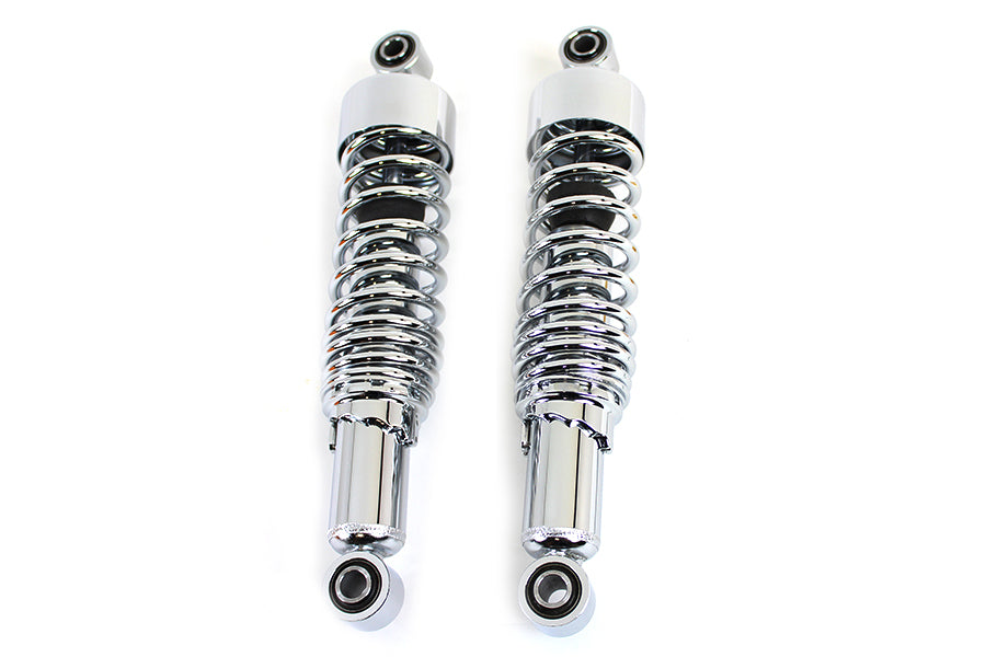 HARLEY 13 inch Dura AEE Series Shocks Chrome Fits 1985-2023 FLHT,   1985-2023 FLHR,   1985-2023 FLHX