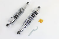 HARLEY 13 inch Dura AEE Series Shocks Chrome Fits 1985-2023 FLHT,   1985-2023 FLHR,   1985-2023 FLHX