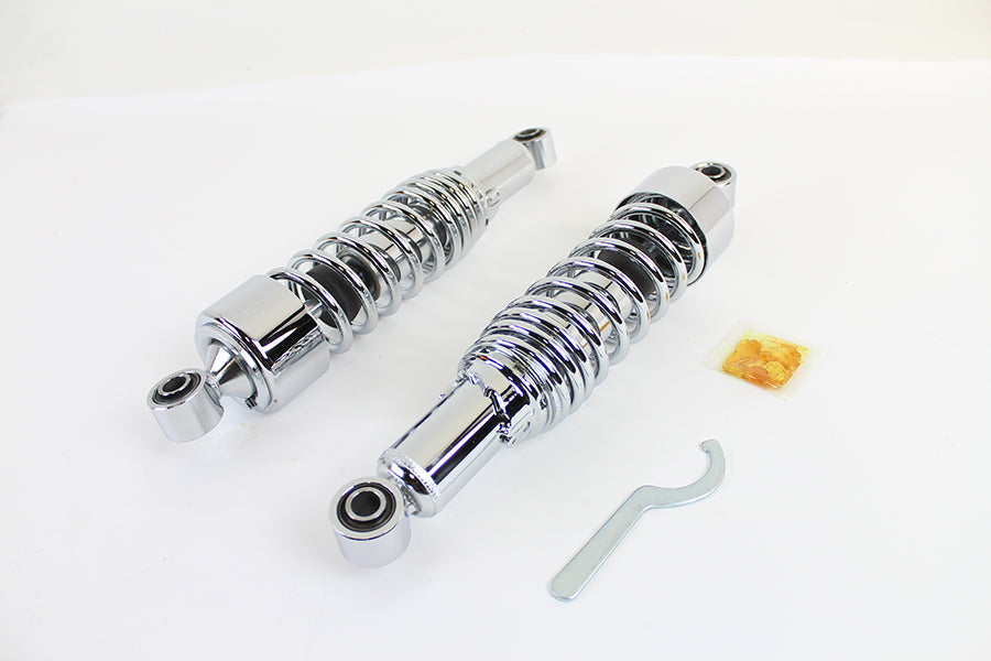 HARLEY 13 inch Dura AEE Series Shocks Chrome Fits 1985-2023 FLHT,   1985-2023 FLHR,   1985-2023 FLHX