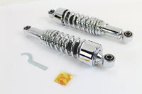HARLEY 13 inch Dura AEE Series Shocks Chrome Fits 1985-2023 FLHT,   1985-2023 FLHR,   1985-2023 FLHX